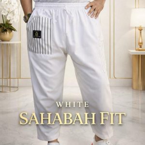 SELUAR SAHABAH FIT NEW DESIGN 2025 Cotton Osaka Premium 2 POCKET strip lines zip